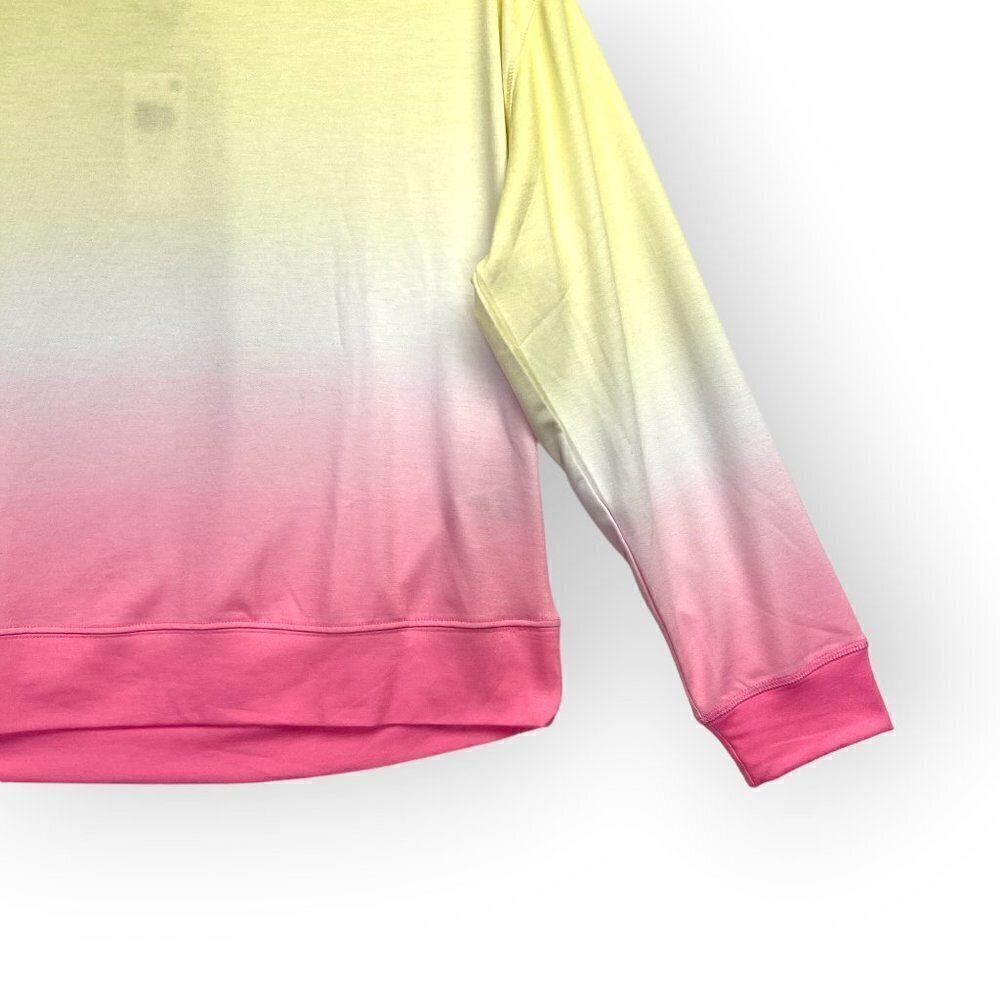 NWT Jenni Intimates Ombre Tie Dye Loungewear Sweatshirt Size S - Picture 2 of 5